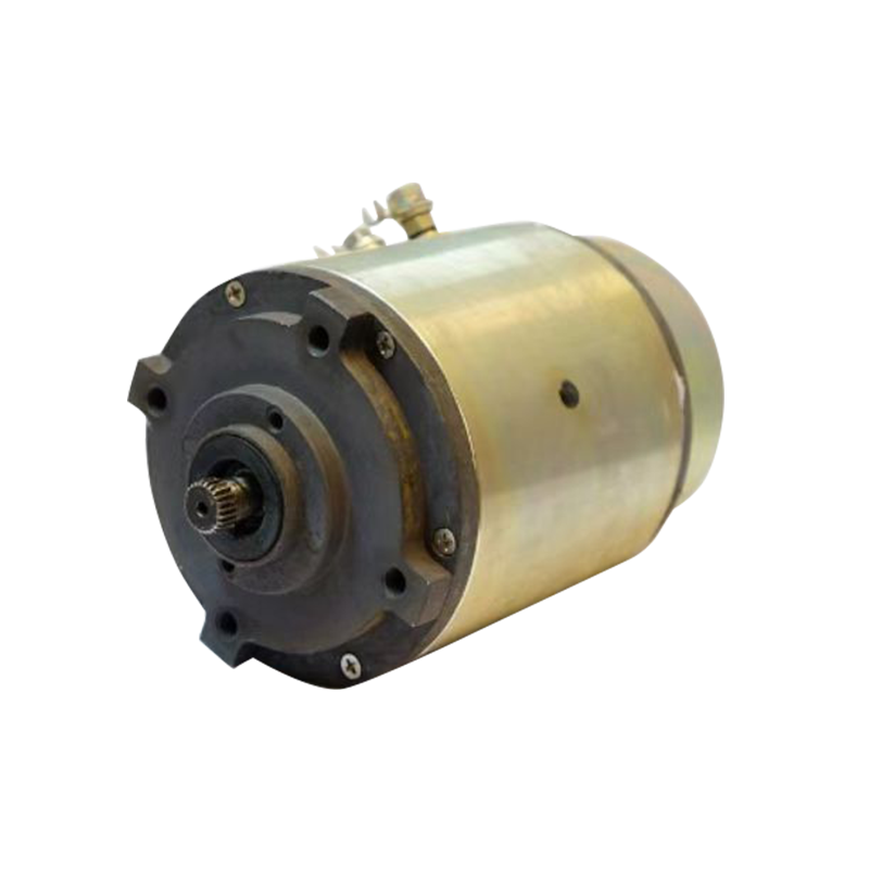Permanenteng Magnet DC Shunt Brush Motor 78mm Diameter na may Slot Type Commutator