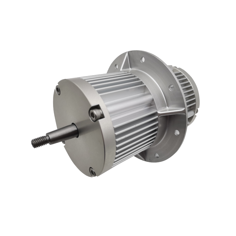 Mababang boltahe mataas na kapangyarihan 24VDC 3KW max controller integrated pang -industriya axial fan motor