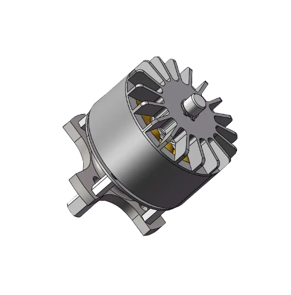 Brushless DC Motor Para sa Digital Tools 49mm Diameter WO49 Series